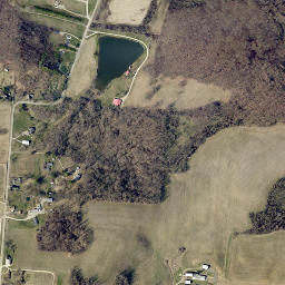 Ben Ohio High Resolution Satellite Map