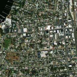 Point Pleasant Beach map(satellite map)
