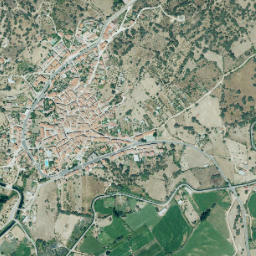 Valdeobispo map(satellite map)