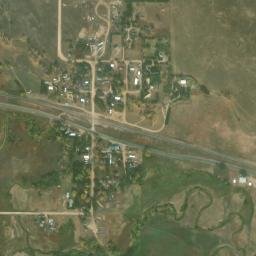 Laird Colorado High Resolution Satellite Map