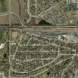 601-699 Andover Rd Anderson IN High Resolution Satellite Map