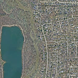 Riverlea Ohio High Resolution Satellite Map