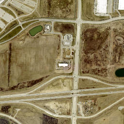 Beech Ohio High Resolution Satellite Map