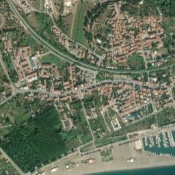 Policastro Bussentino map(satellite map)
