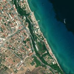Kallithéa map(satellite map)