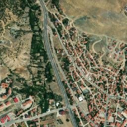 Çekerek map(satellite map)