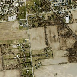 Amlin Ohio High Resolution Satellite Map