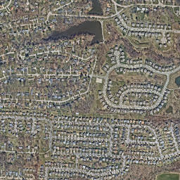 Minerva Park map(satellite map)