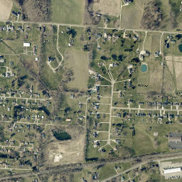 Marne Ohio High Resolution Satellite Map