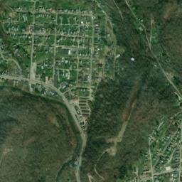 Lansing Ohio High Resolution Satellite Map