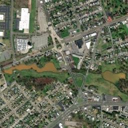 Burlington map(satellite map)