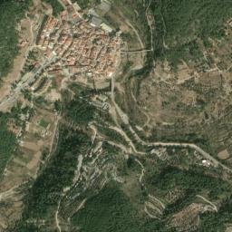 Montanejos map(satellite map)