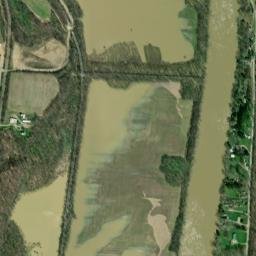 Rock Cut Ohio High Resolution Satellite Map