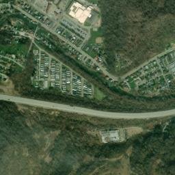 Wheeling Creek Ohio High Resolution Satellite Map