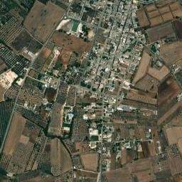 Cerfignano map(satellite map)
