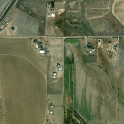 21580 Co Rd 10 Hudson CO 80642 High Resolution Satellite Map