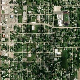 Falls City map(satellite map)