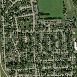 Miami County map(satellite map)