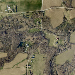 Goddard Corners Ohio High Resolution Satellite Map