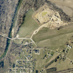 Toboso Ohio High Resolution Satellite Map