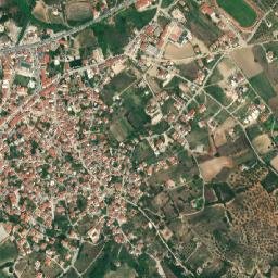 Kassándreia map(satellite map)