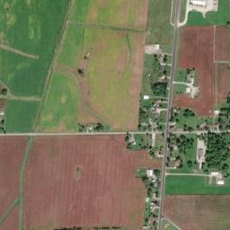 Frys Corners Ohio High Resolution Satellite Map