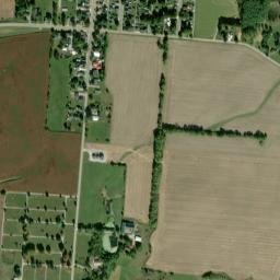 Casstown Ohio High Resolution Satellite Map