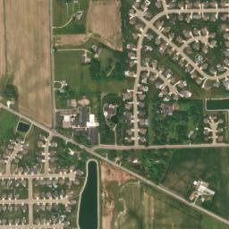 Diltz Corners Ohio High Resolution Satellite Map