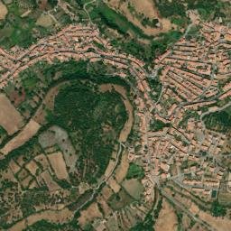 Busachi map(satellite map)
