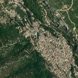 Baunei map(satellite map)