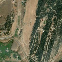 Satellite view of Meeker Golf Course