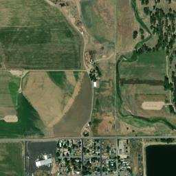 Wattenberg Colorado High Resolution Satellite Map