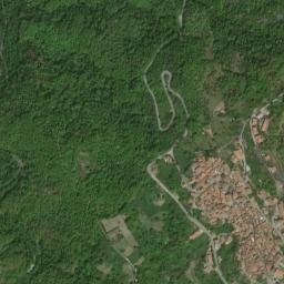 San Severino Lucano map(satellite map)