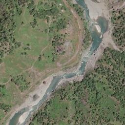 Island Mountain California High Resolution Satellite Map