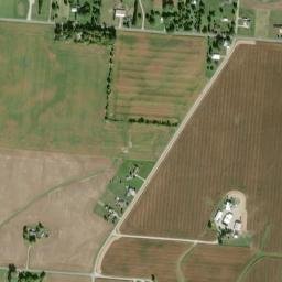 Windy Corner Ohio High Resolution Satellite Map