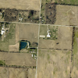 Moreland Corners Ohio High Resolution Satellite Map