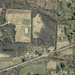 Union Station Ohio High Resolution Satellite Map