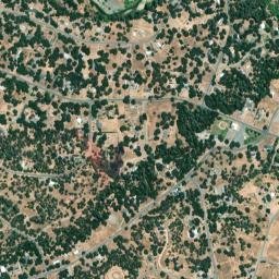 Rancho Tehama Reserve map(satellite map)