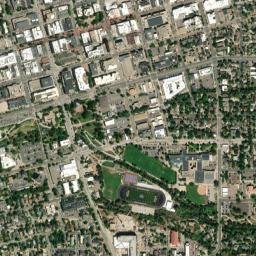 1272-1294 Canyon Blvd Boulder CO High Resolution Satellite Map