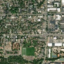 Boulder map(satellite map)