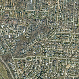 Eastcleft Ohio High Resolution Satellite Map