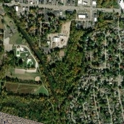 Gahanna Ohio High Resolution Satellite Map