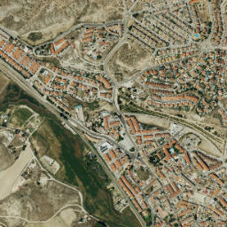 Ontígola map(satellite map)