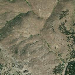 Sunnyside Colorado High Resolution Satellite Map
