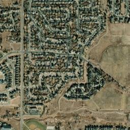 727 Sundown Drive, Lafayette, CO 80026 High Resolution Satellite Map