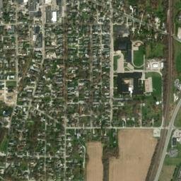 Pendleton map(satellite map)