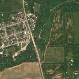 Ludlow Falls Ohio High Resolution Satellite Map