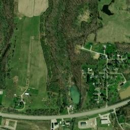 Morgan Manor Ohio High Resolution Satellite Map