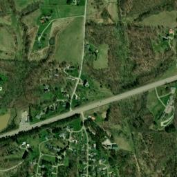 Colonial Heights Ohio High Resolution Satellite Map