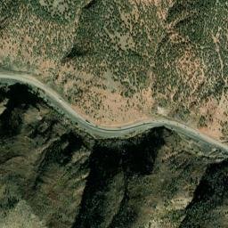 US-6 Utah America High Resolution Satellite Map